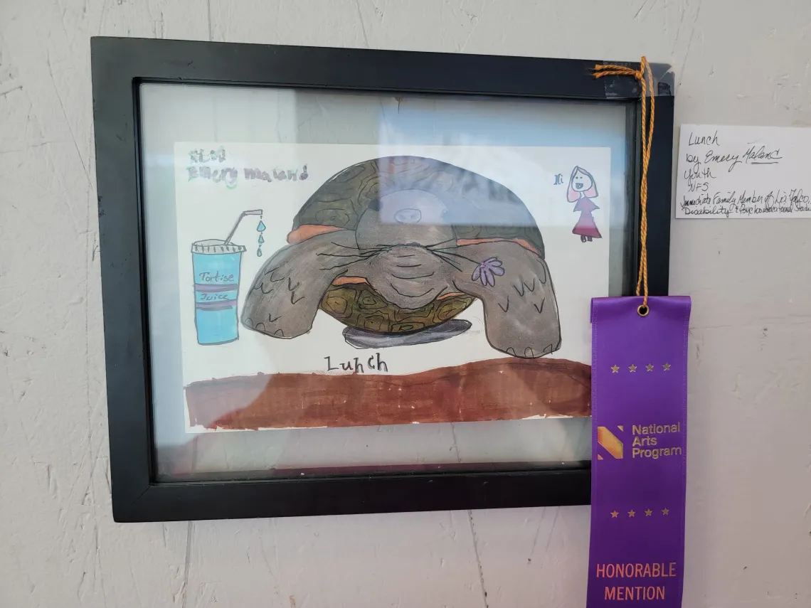 Honorable Mention_ _Lunch_ by Emery Maland, Family of Lia Falco, Disability & Psychoeducational Studies.jpg